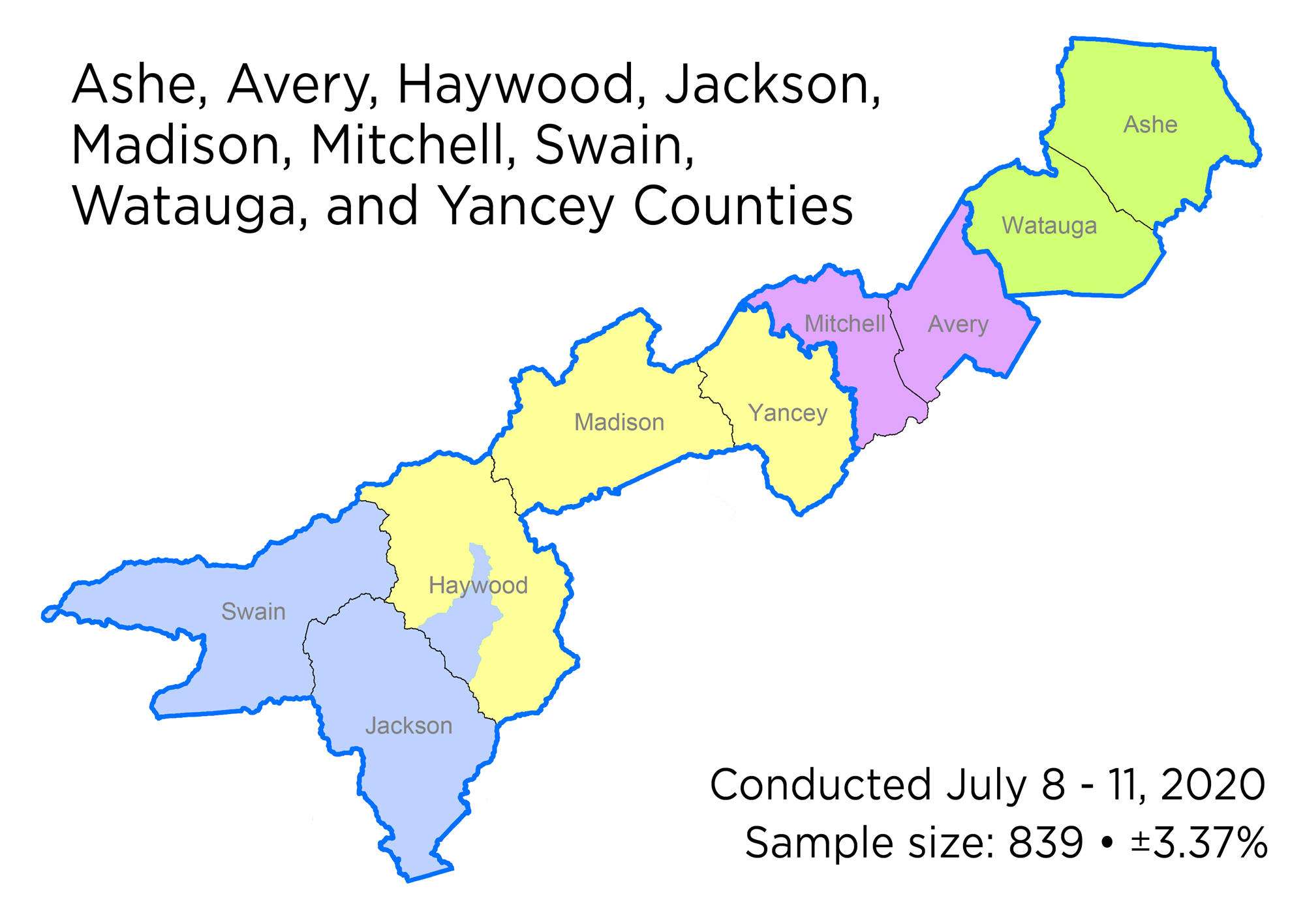 Map of the Mountain Region